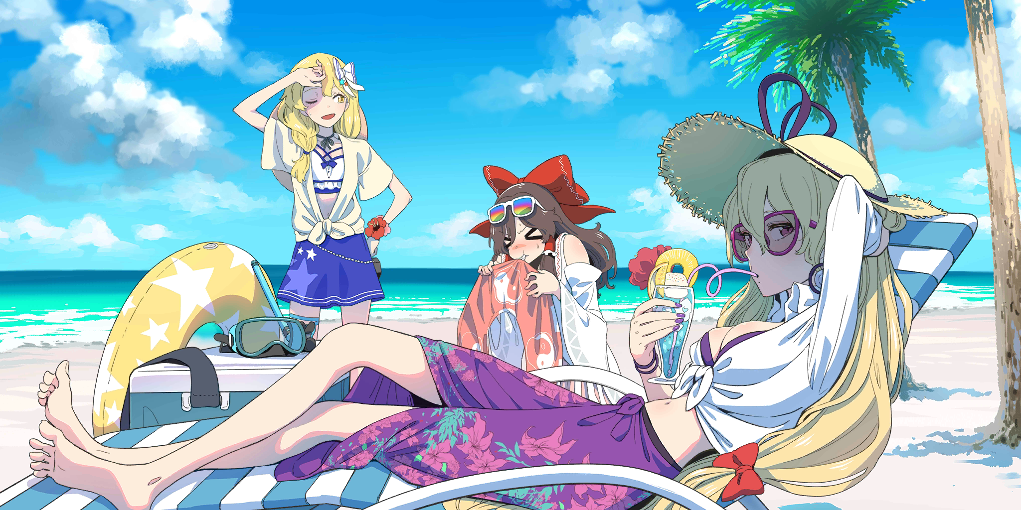 绘卷「海岛·幻想曲!」卡面