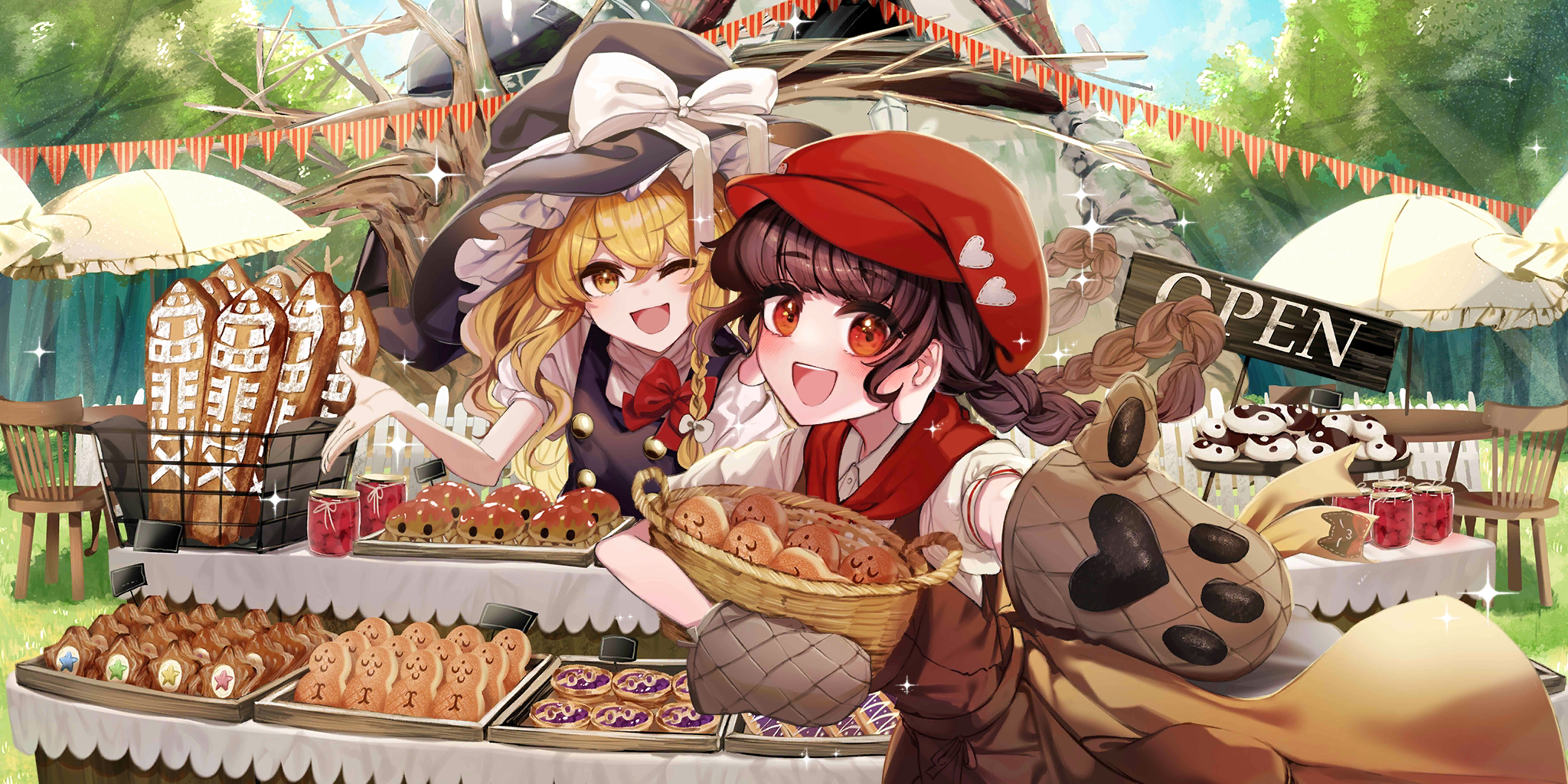 绘卷「欢迎来到魔法面包店!」卡面