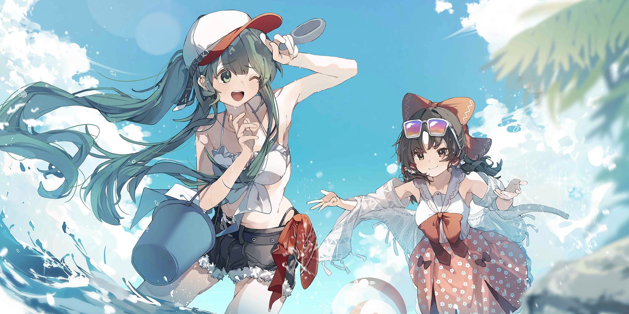 绘卷「常夏乡的巫女们」卡面
