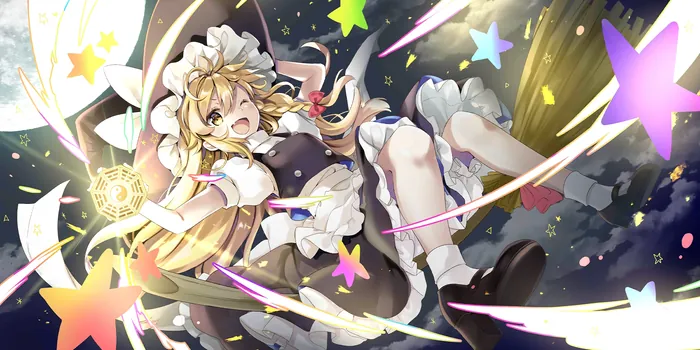 绘卷「普通的魔法使」卡面