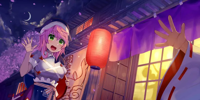 绘卷「鲵吞亭的看板娘」卡面