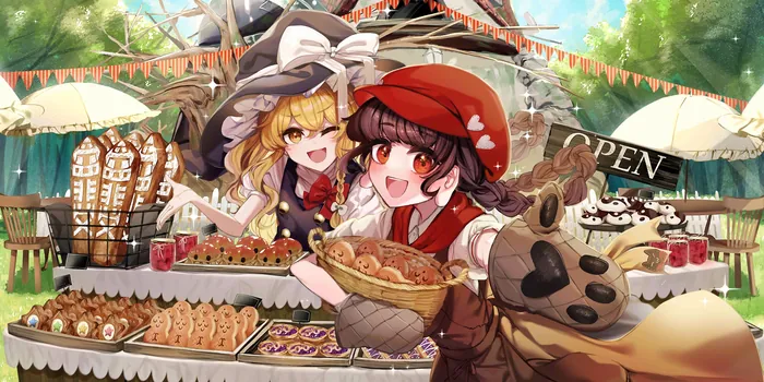 绘卷「欢迎来到魔法面包店！」卡面