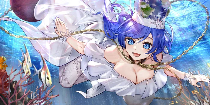 绘卷「女神之夏，幻想之海」卡面