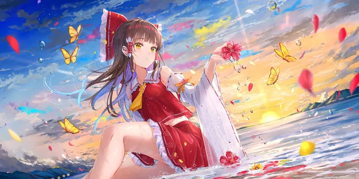 绘卷「永远的夏之巫女」卡面