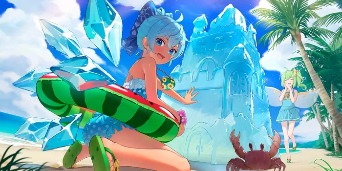绘卷「海上的冰精」卡面