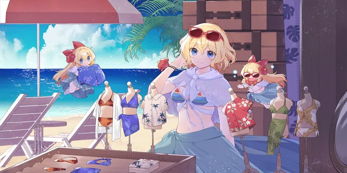 绘卷「海浜の人形師」卡面