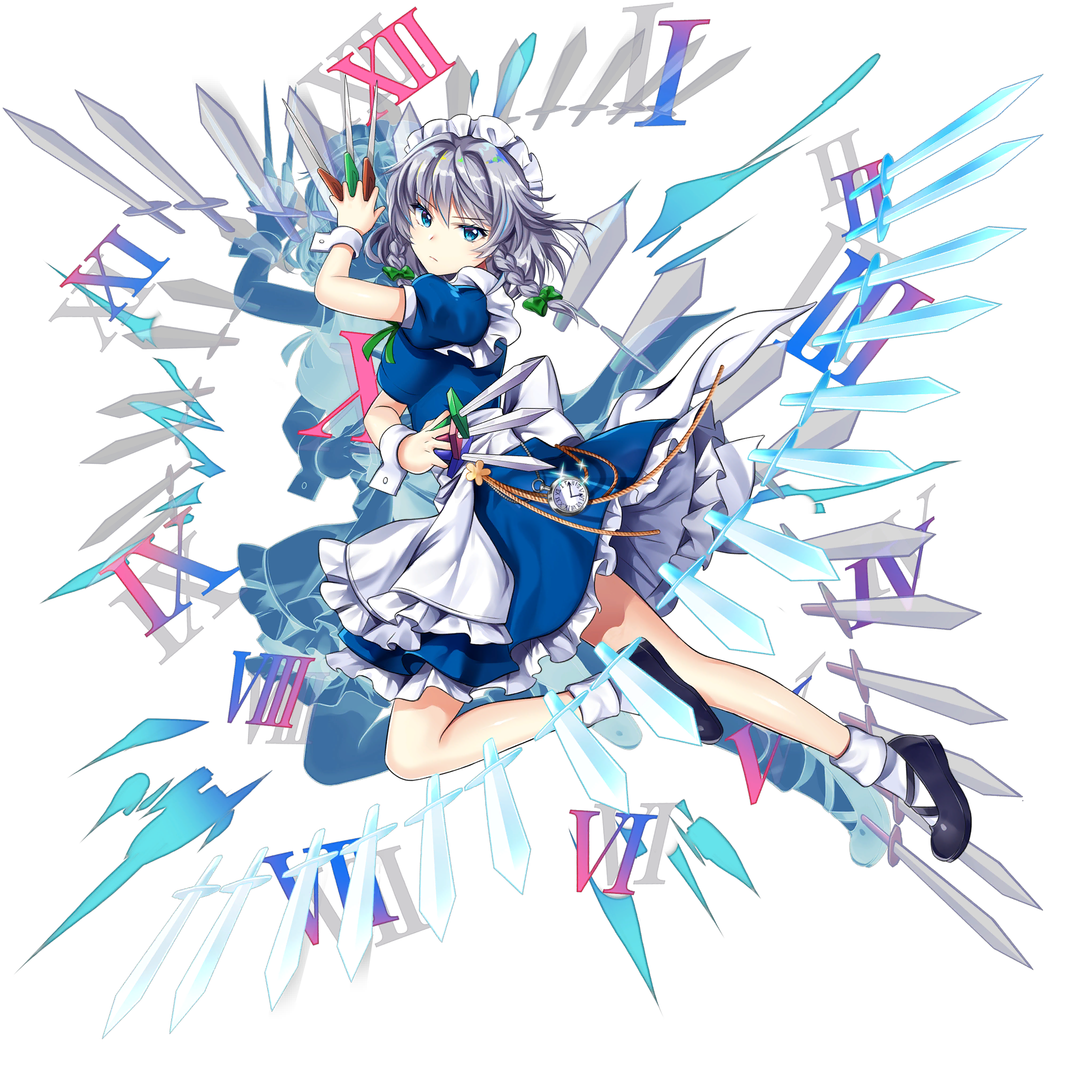 伙伴「十六夜咲夜」立绘