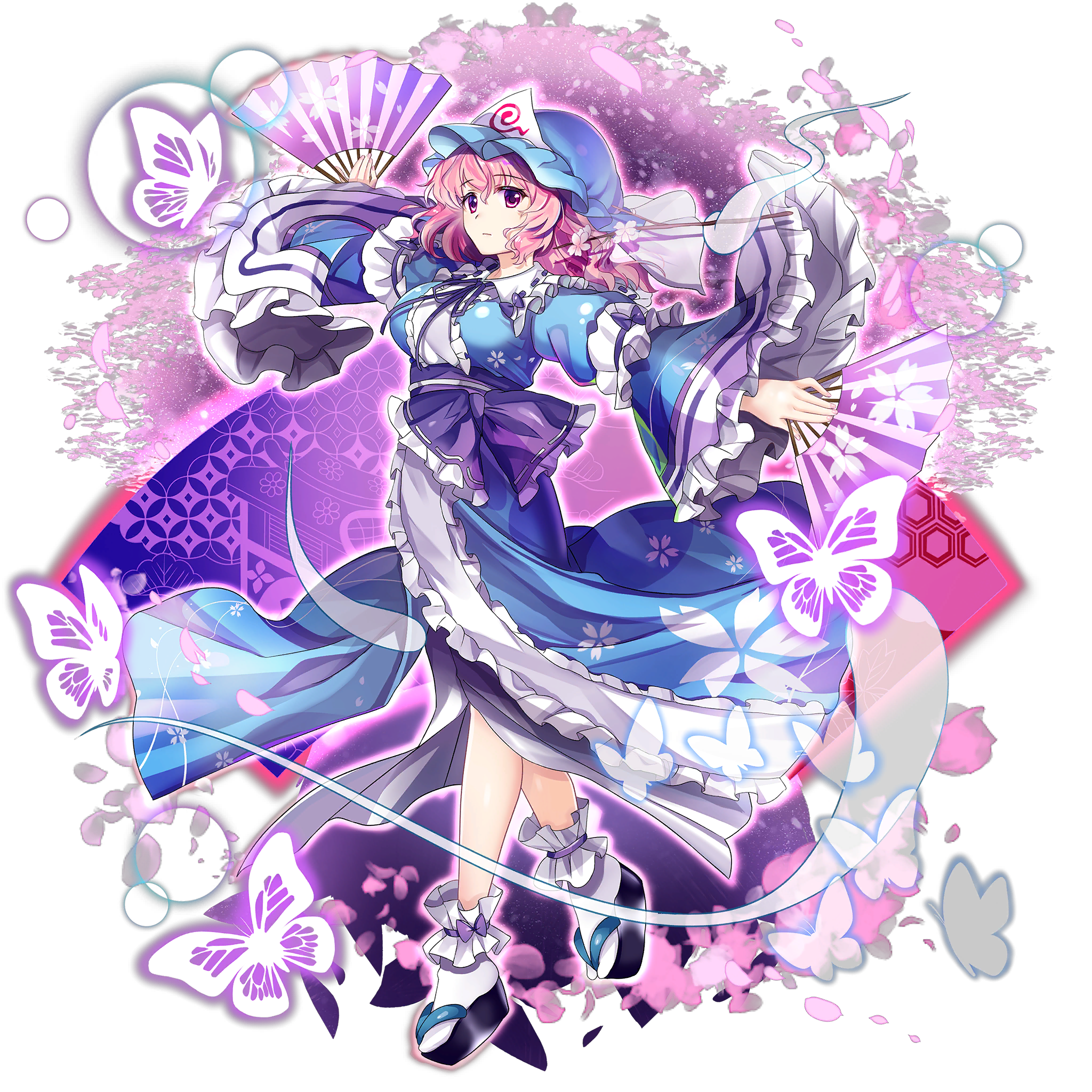 伙伴「西行寺幽幽子」立绘