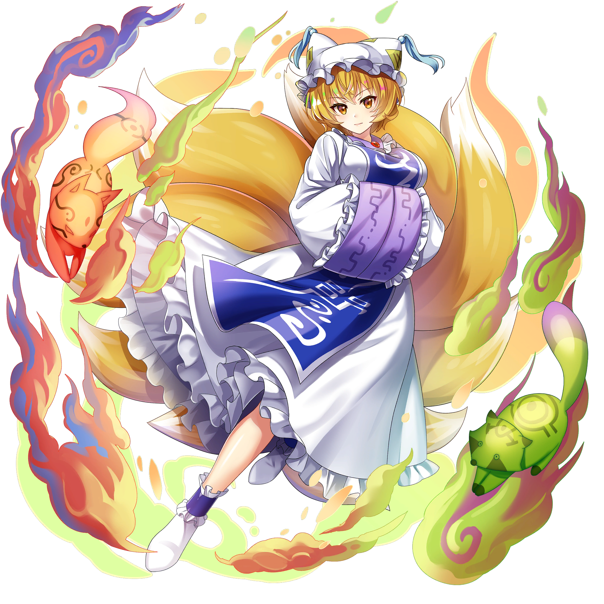 伙伴「八云蓝」立绘