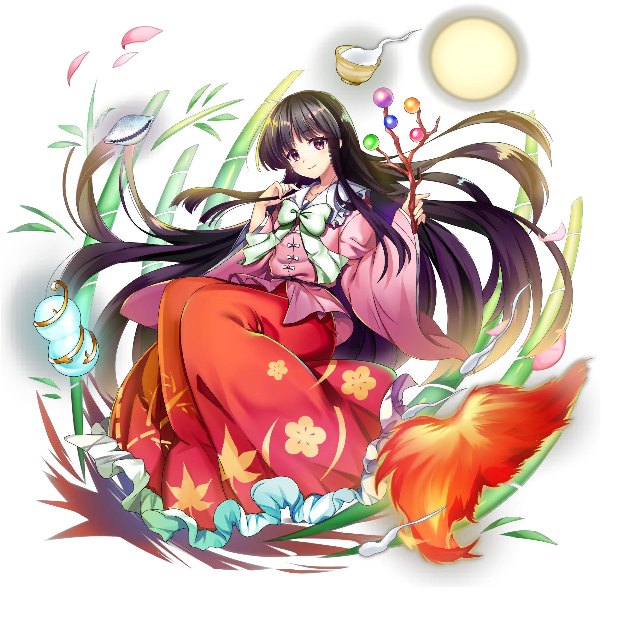 伙伴「蓬莱山辉夜」立绘