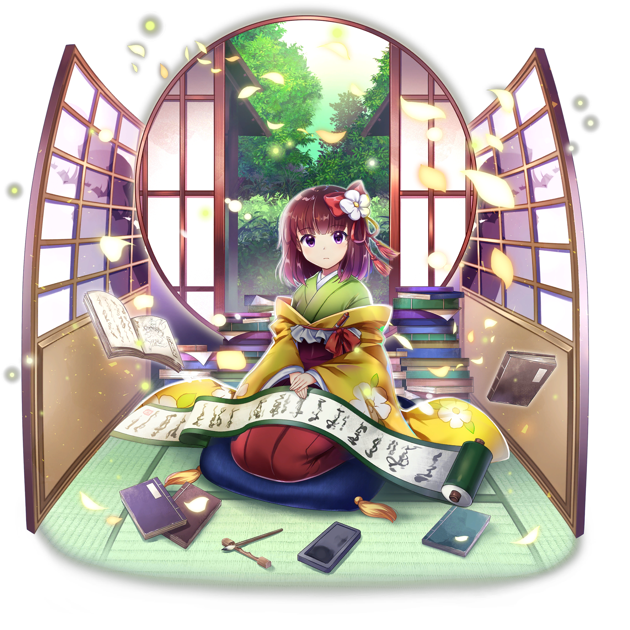 伙伴「稗田阿求」立绘