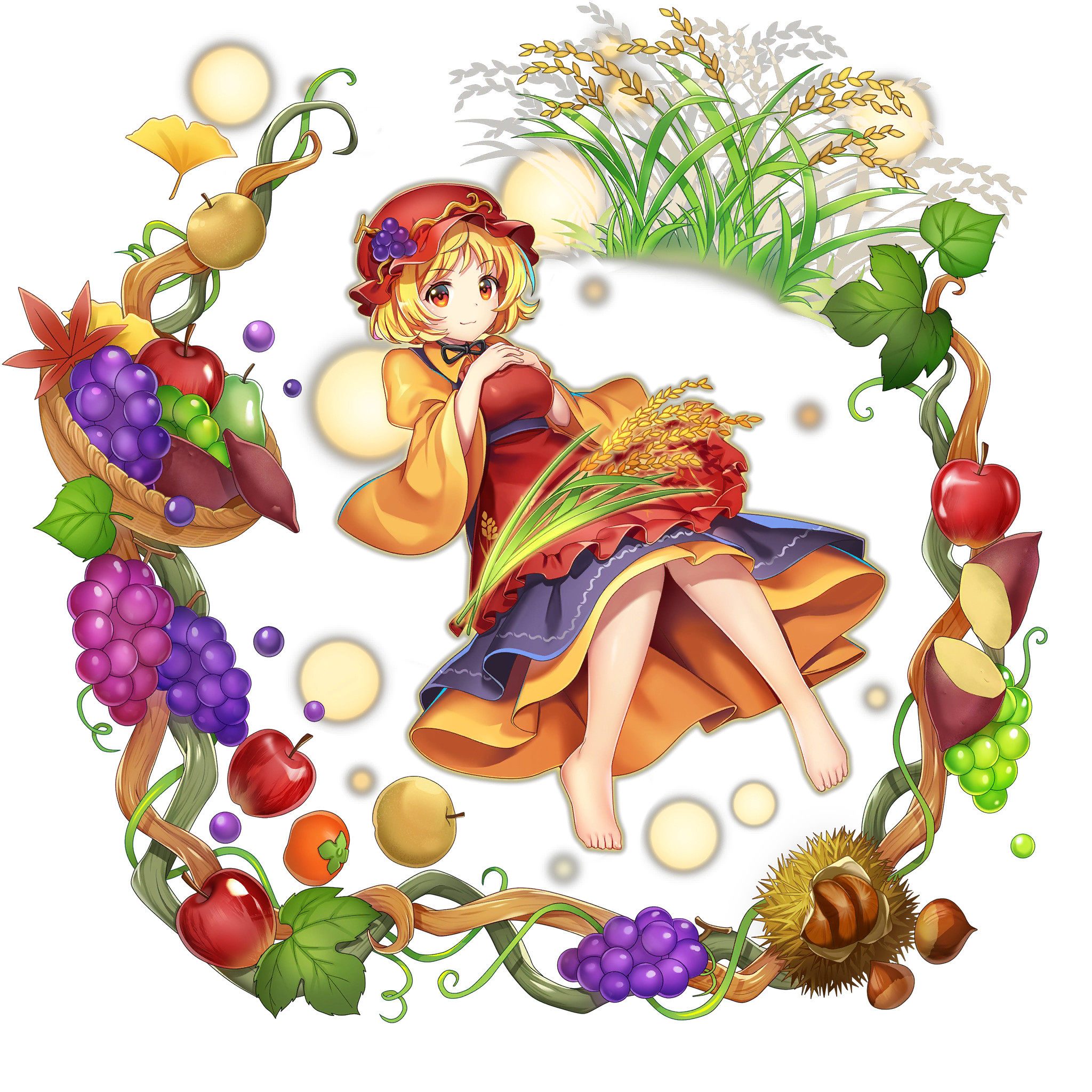 伙伴「秋穰子」立绘