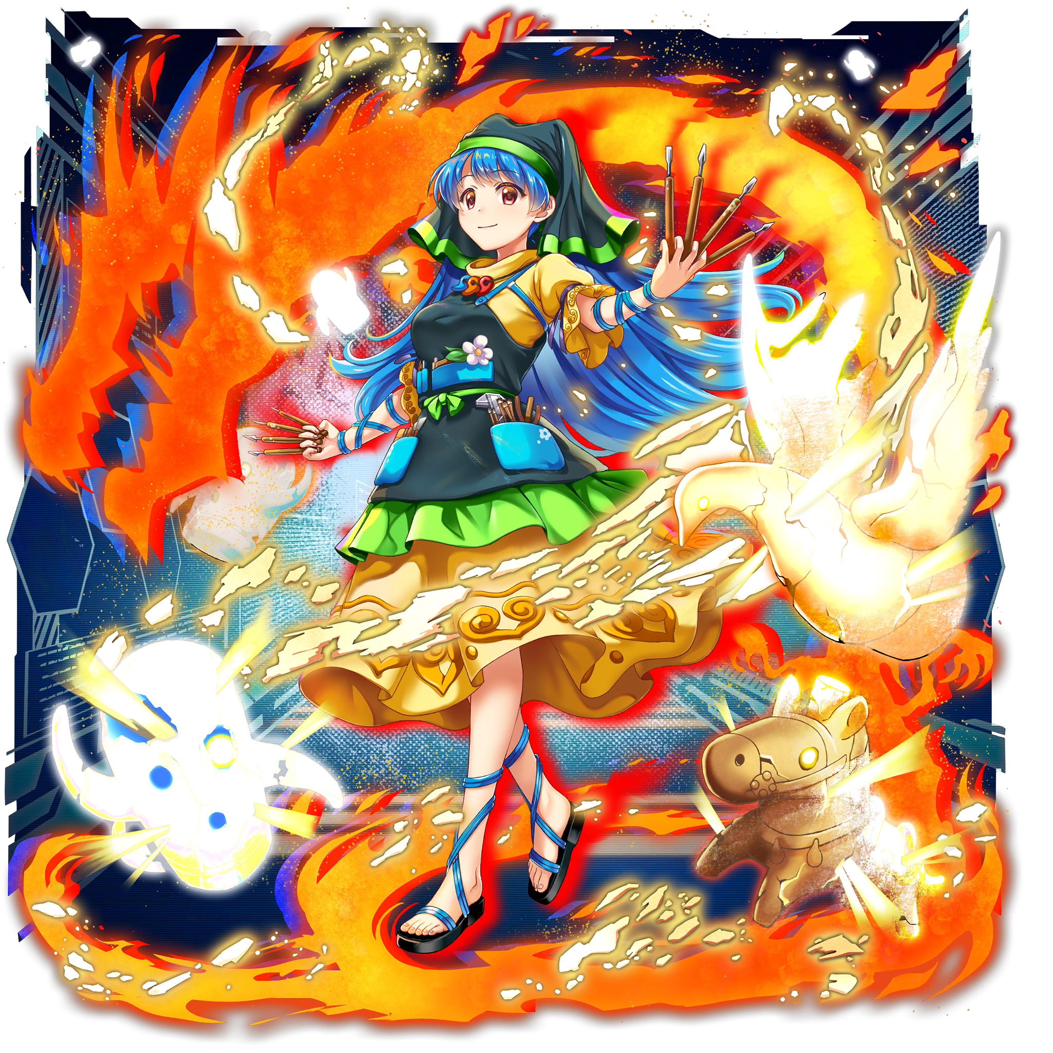 伙伴「埴安神袿姬」立绘