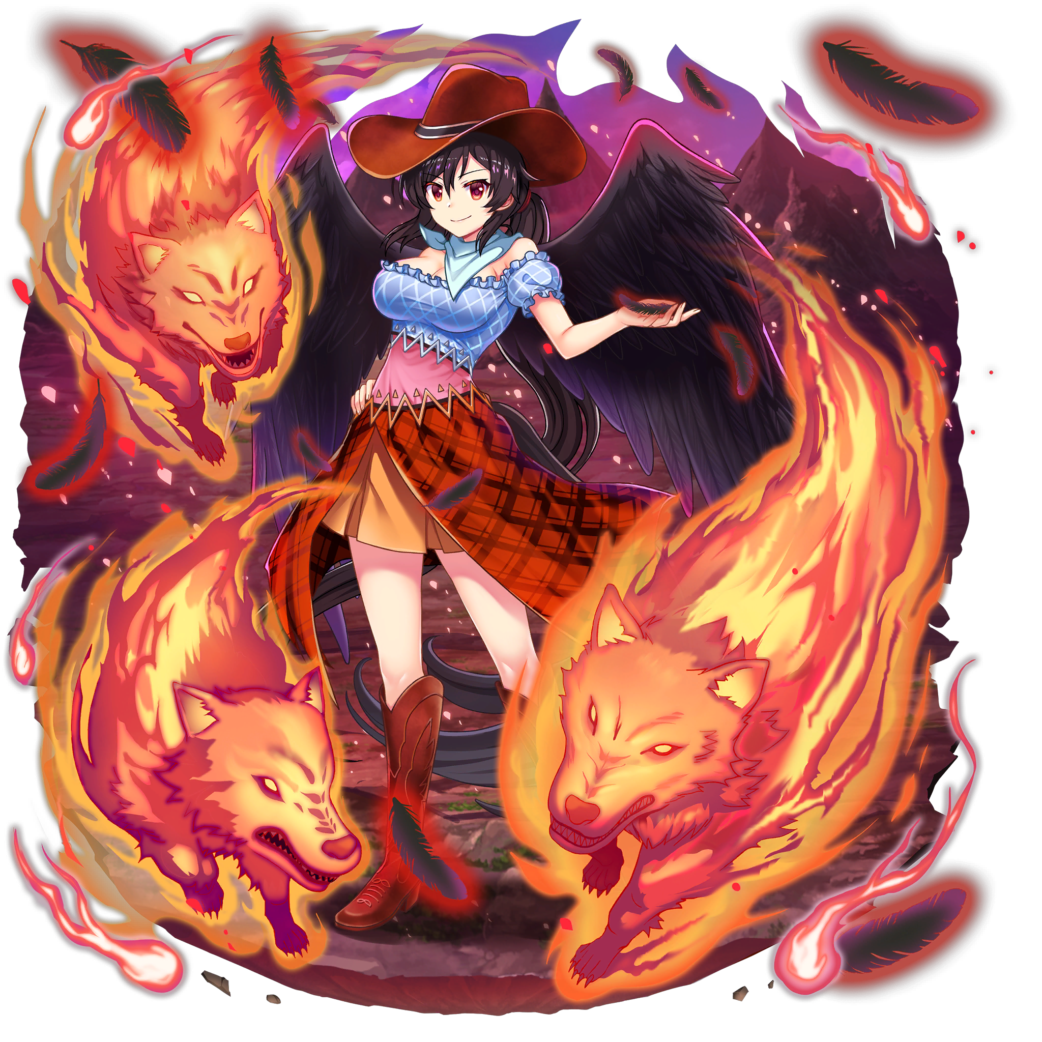 伙伴「骊驹早鬼」立绘
