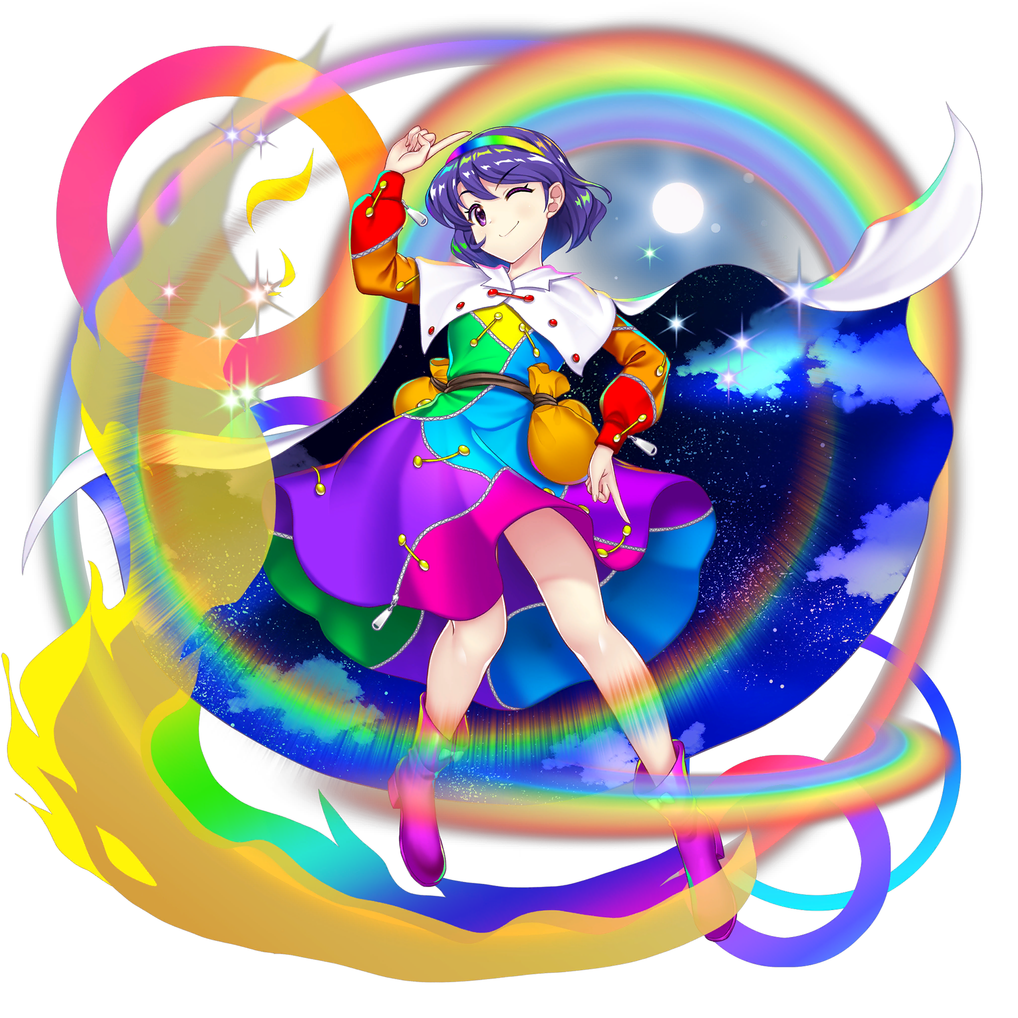 伙伴「天弓千亦」立绘