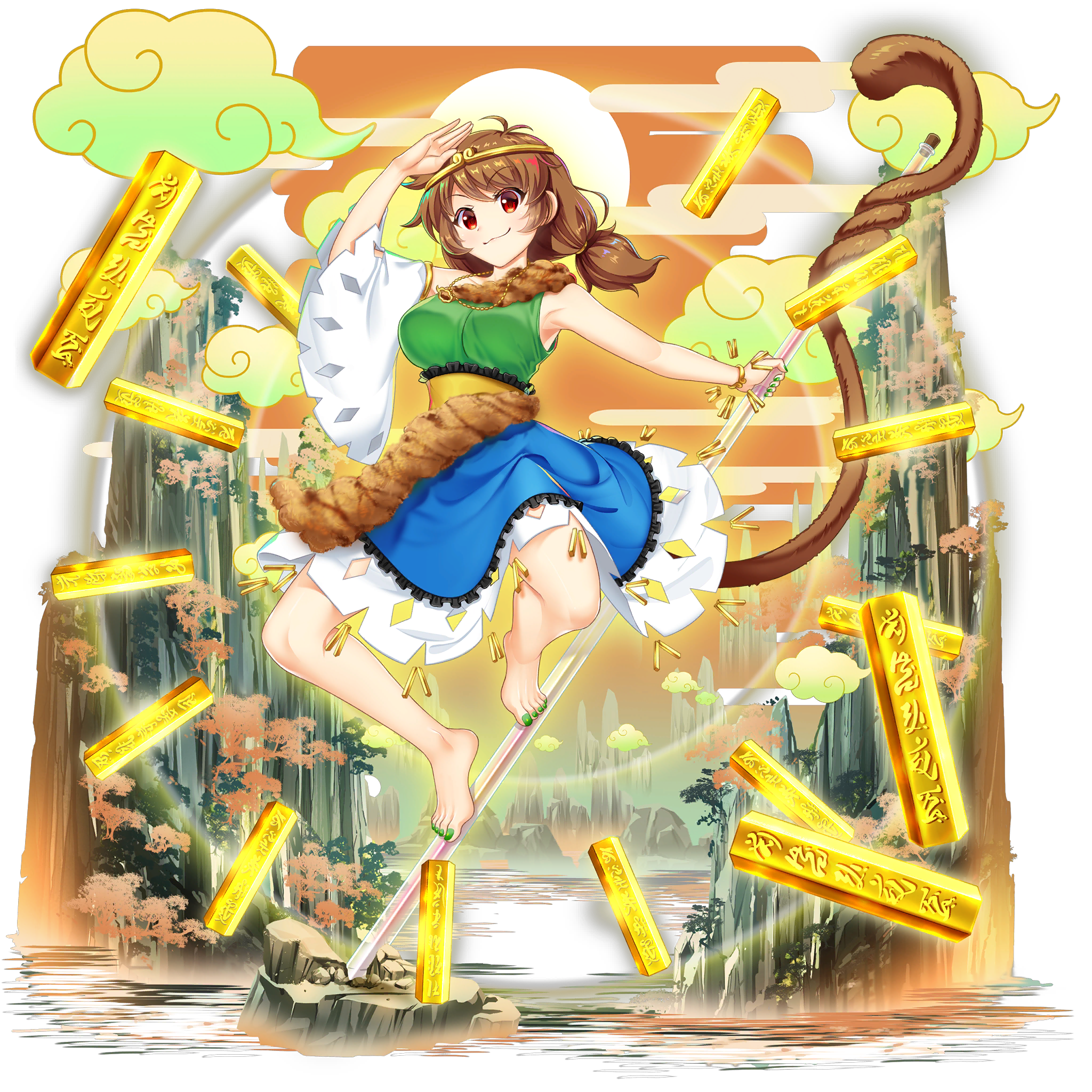 伙伴「孙美天」立绘