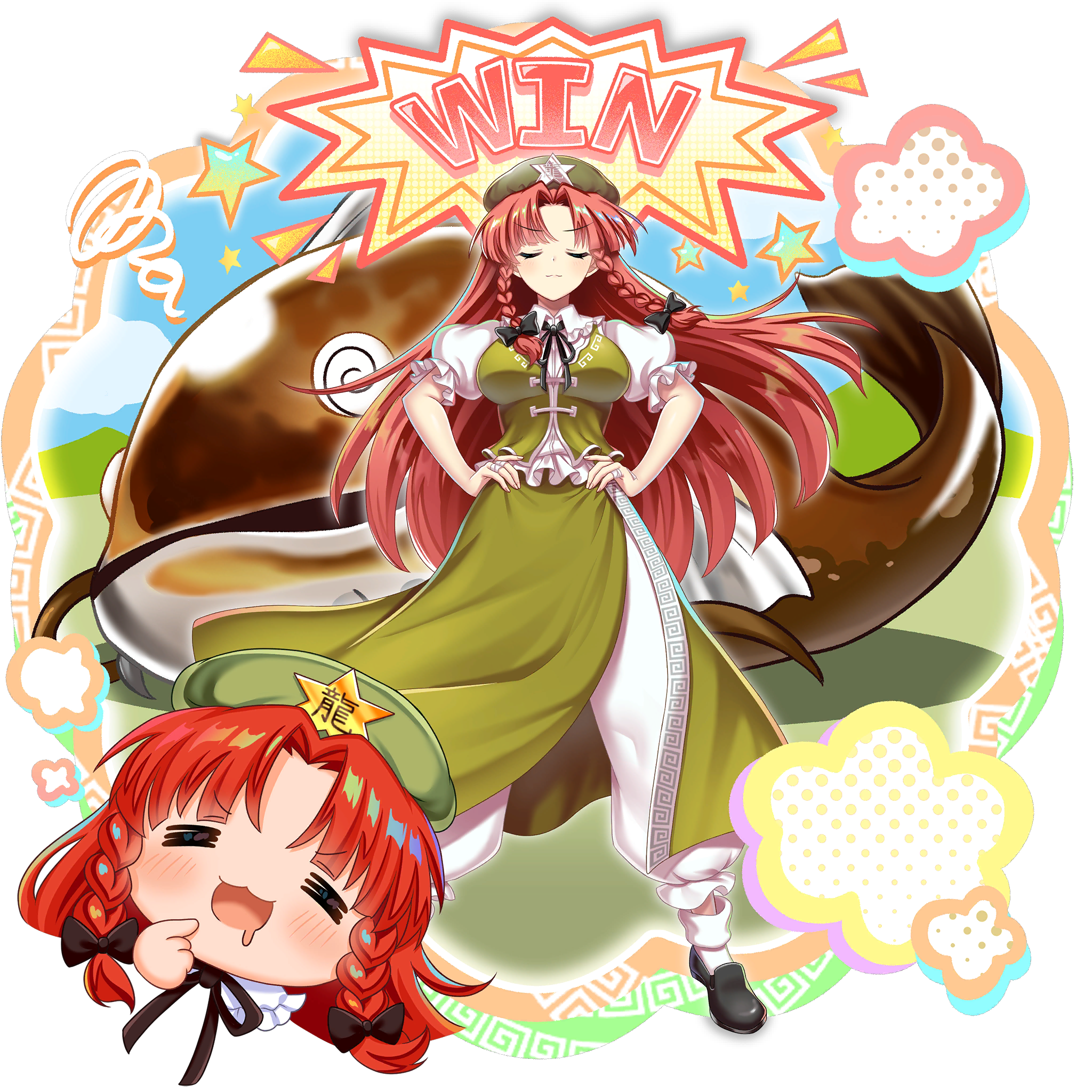 伙伴「红美铃」立绘