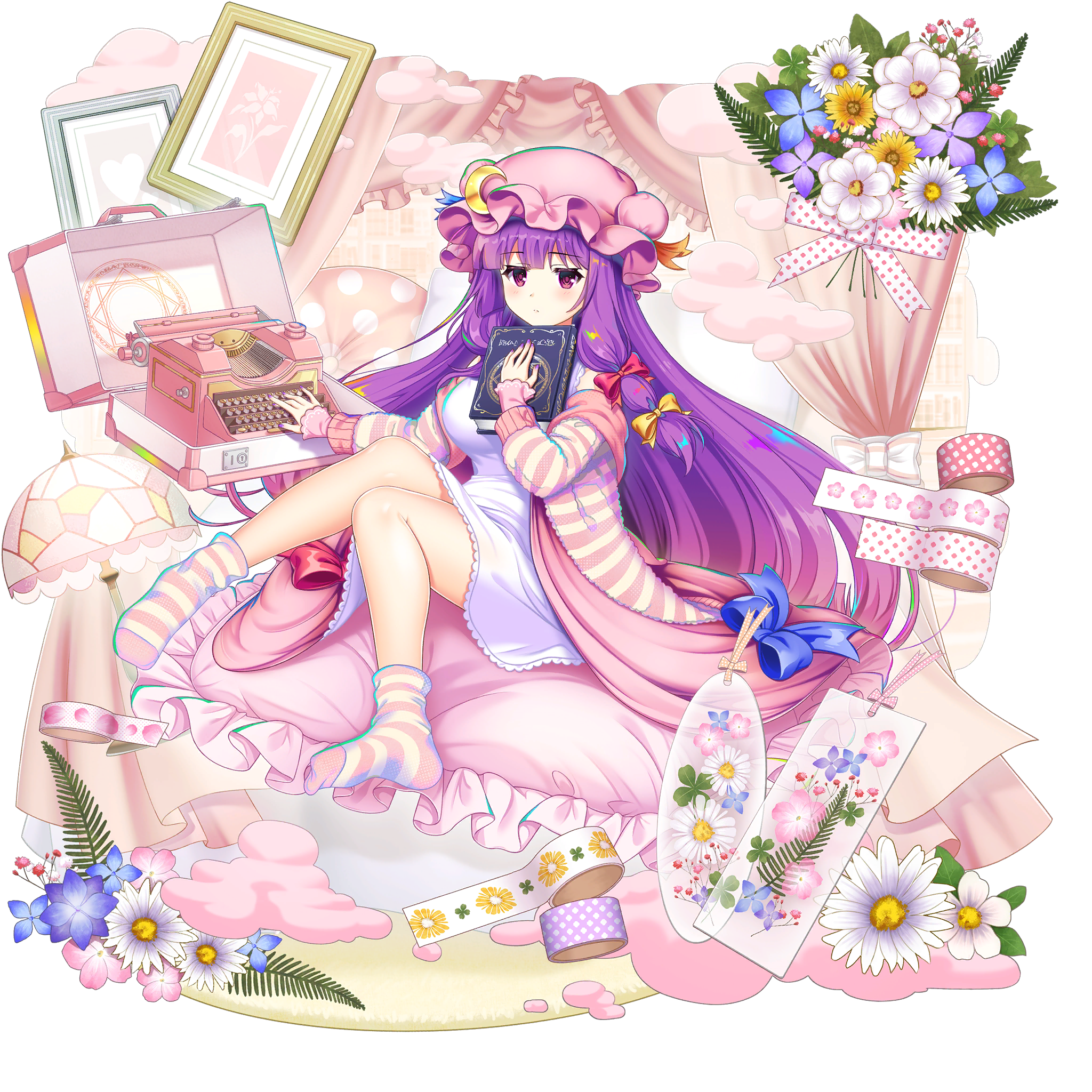 伙伴「帕秋莉·诺蕾姬」立绘