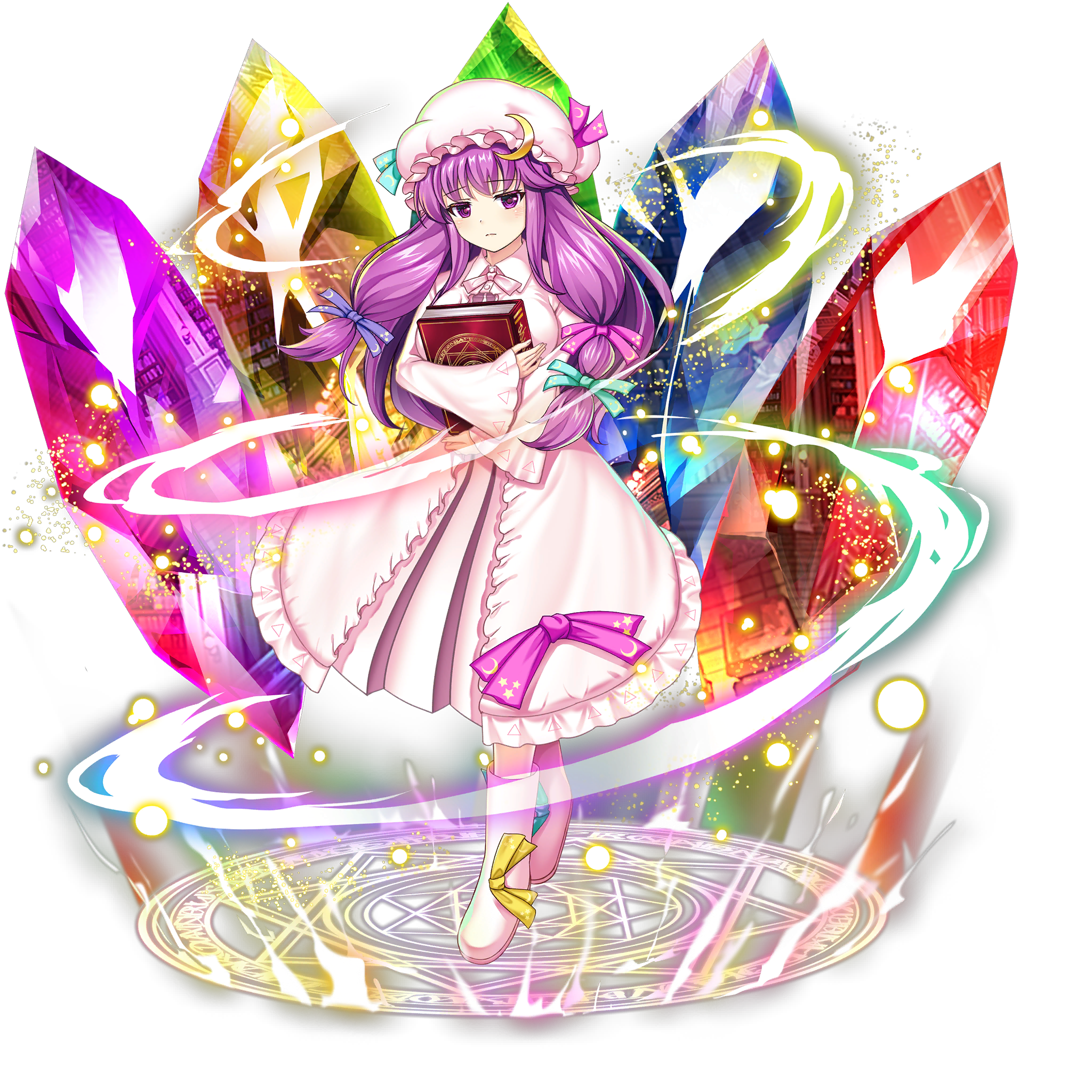 伙伴「帕秋莉·诺蕾姬」立绘