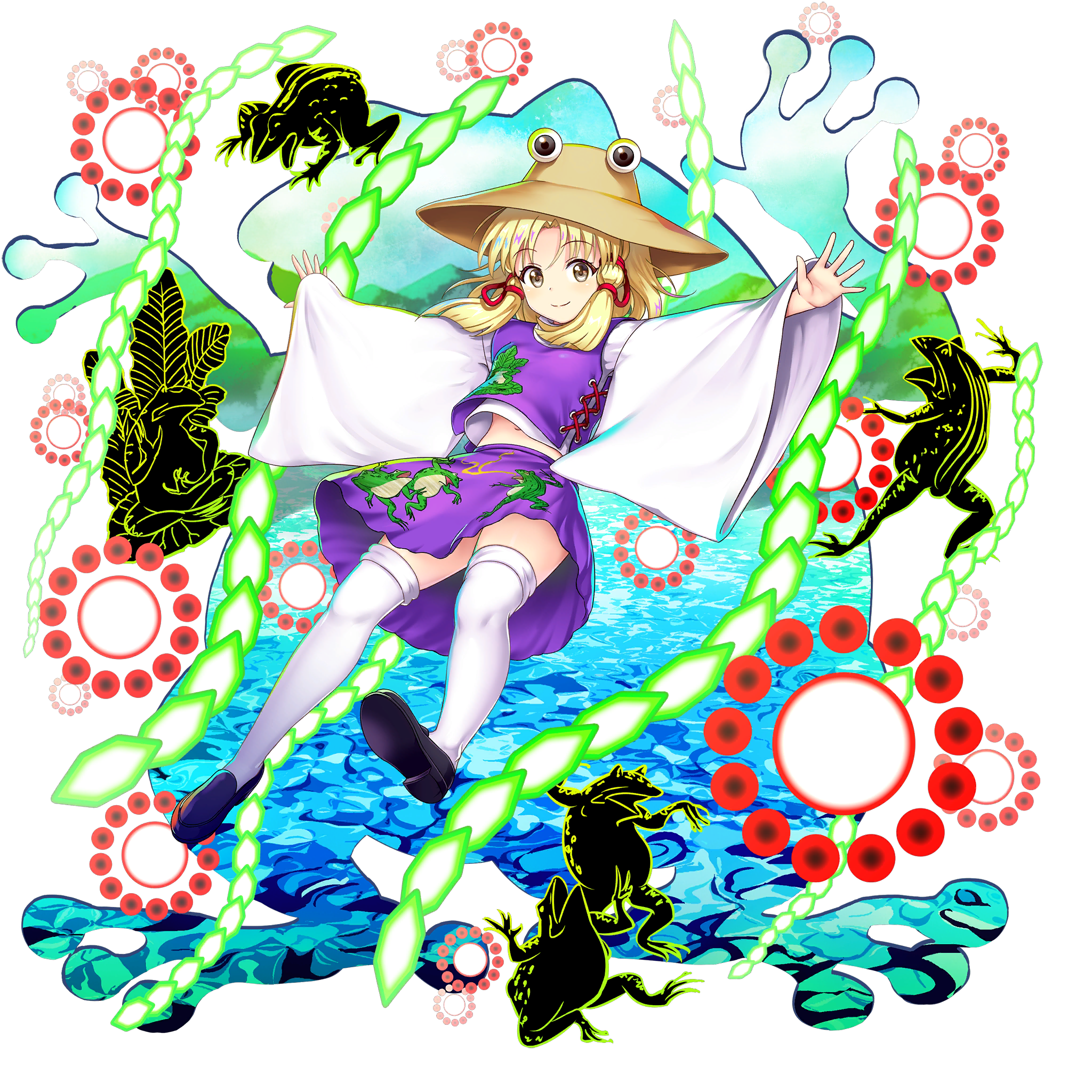 伙伴「洩矢诹访子」立绘