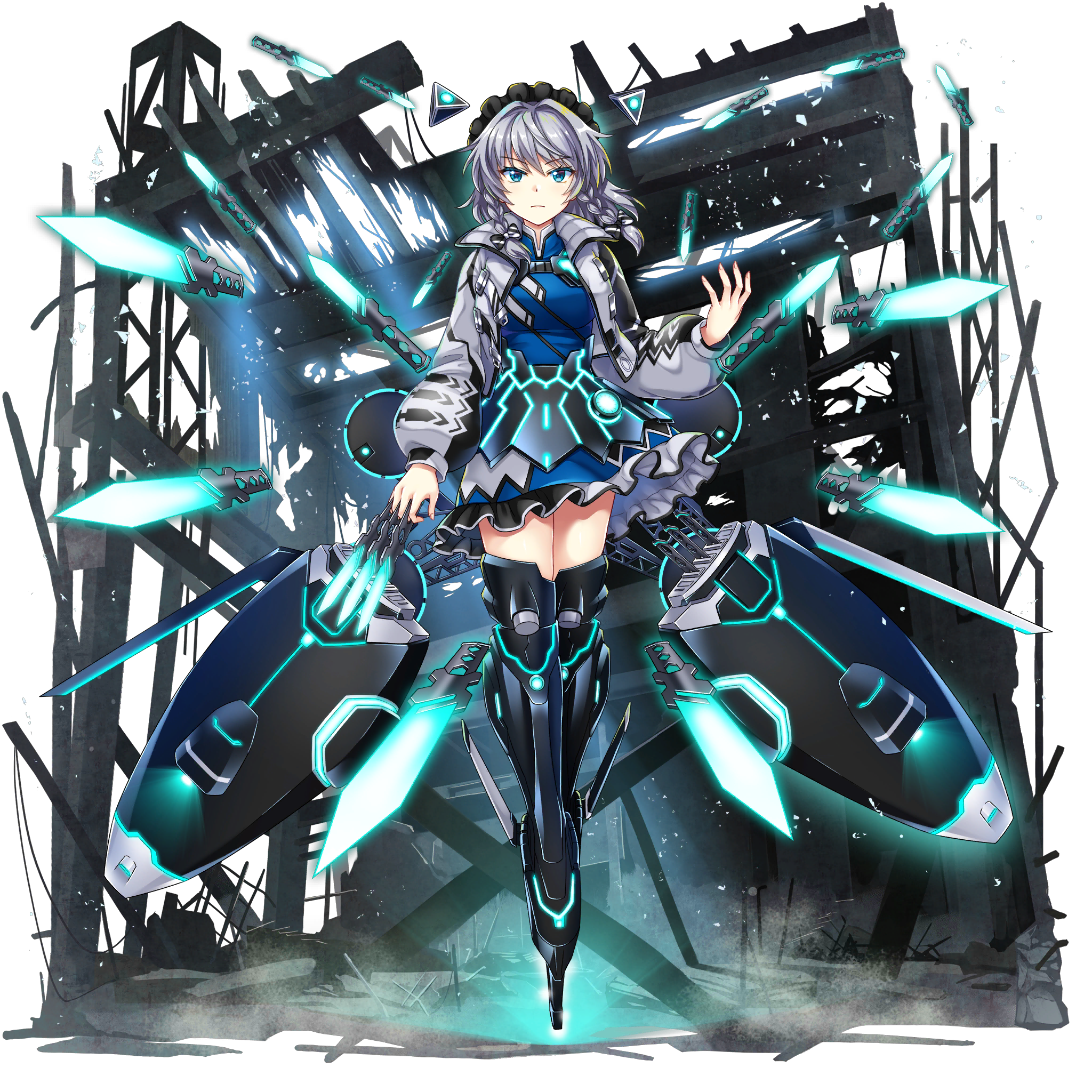 伙伴「十六夜咲夜」立绘