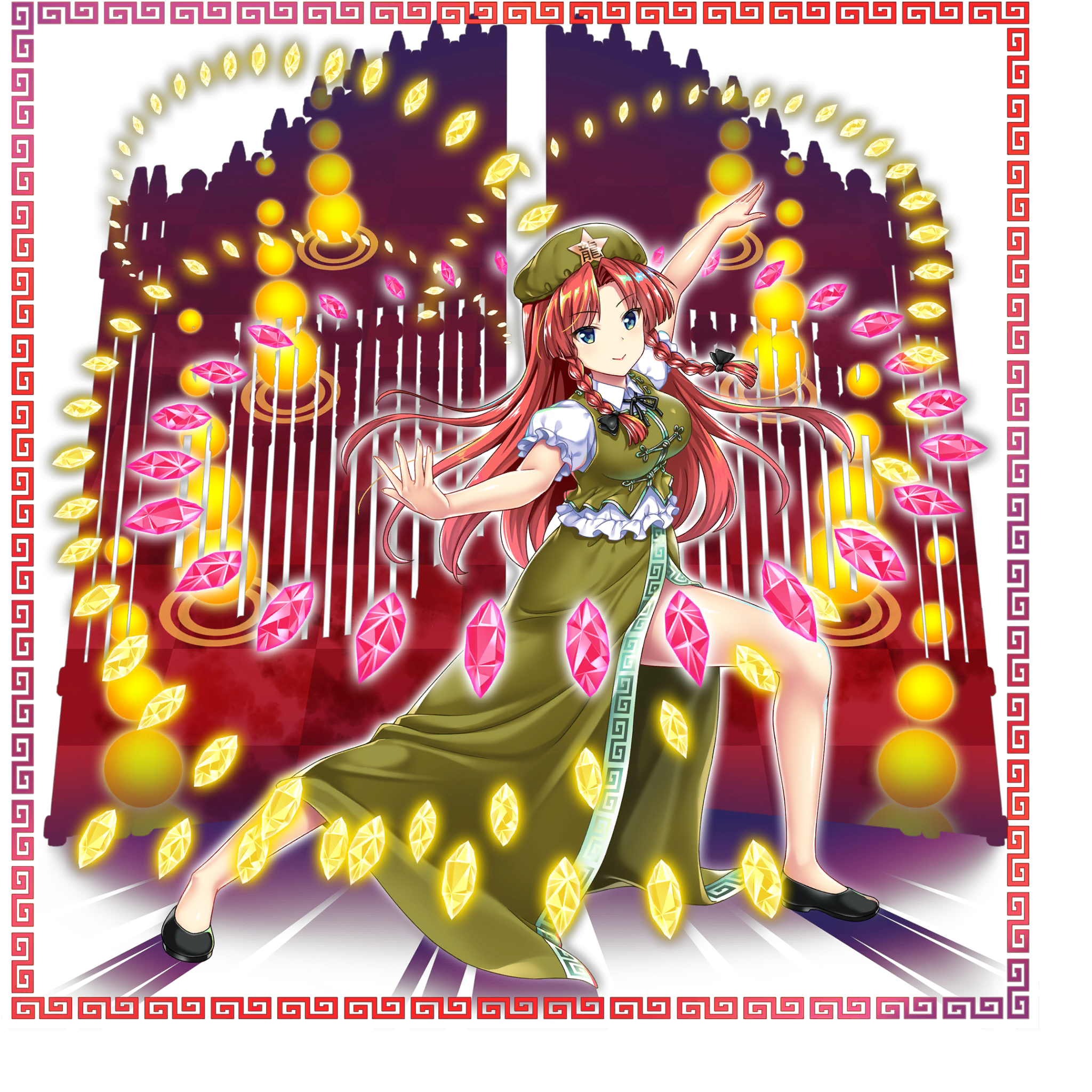 伙伴「红美铃」立绘