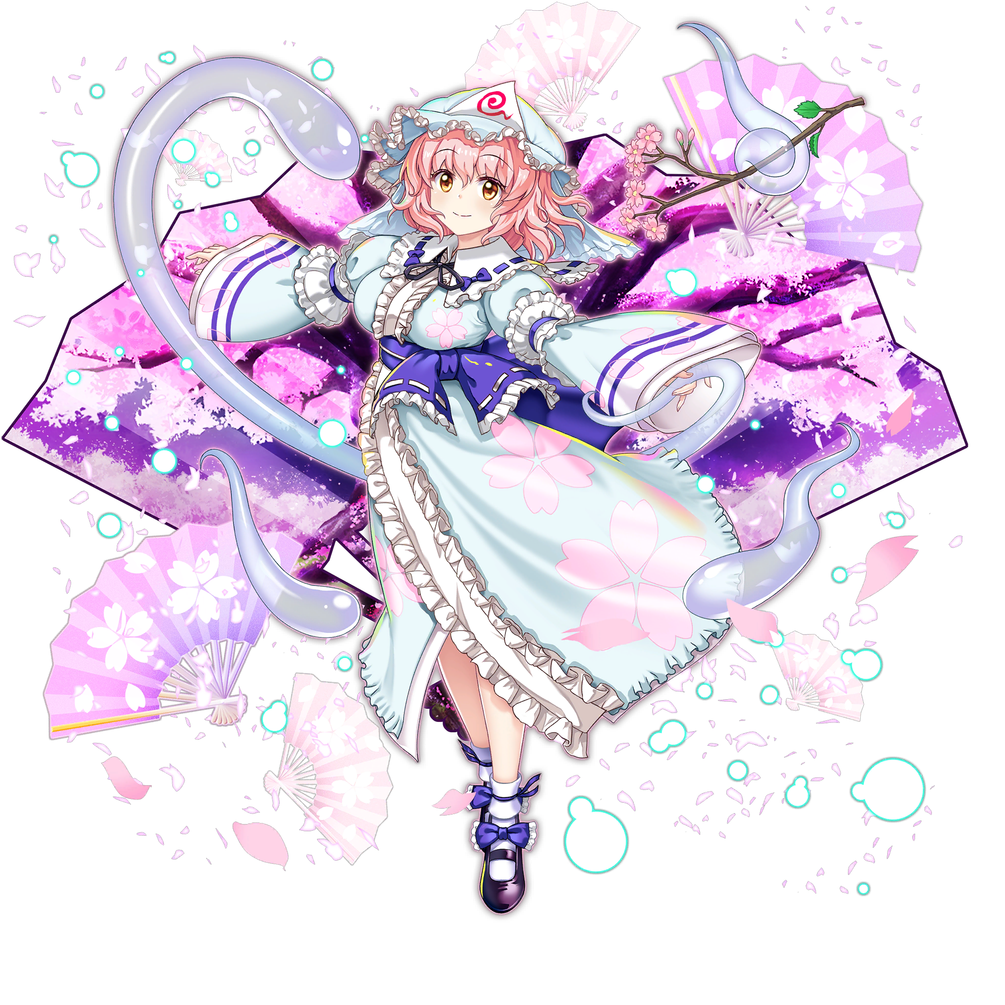 伙伴「西行寺幽幽子」立绘