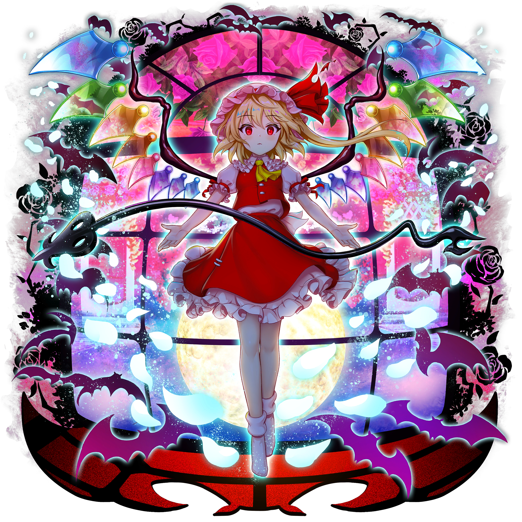 伙伴「芙兰朵露·斯卡雷特」立绘