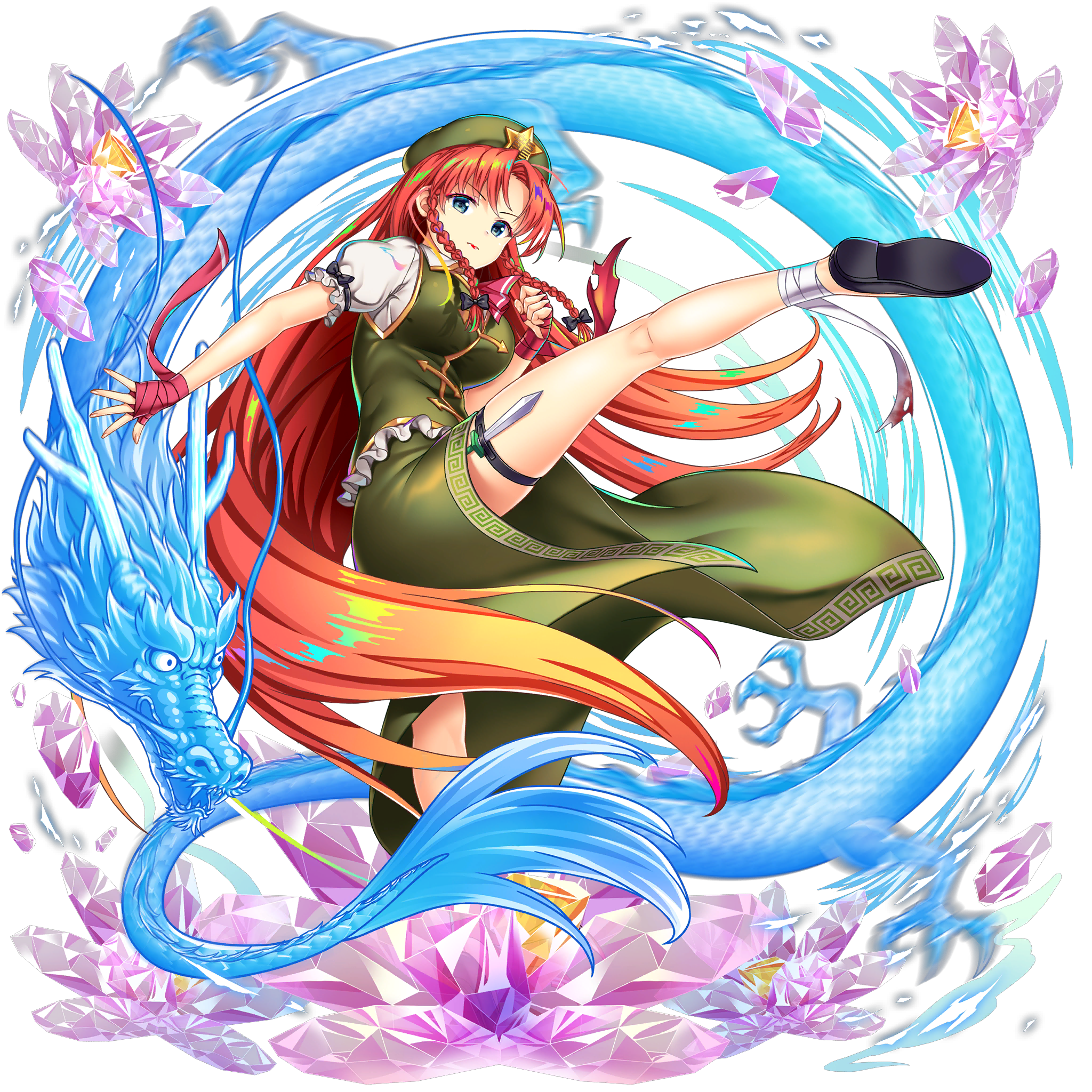 伙伴「红美铃」立绘