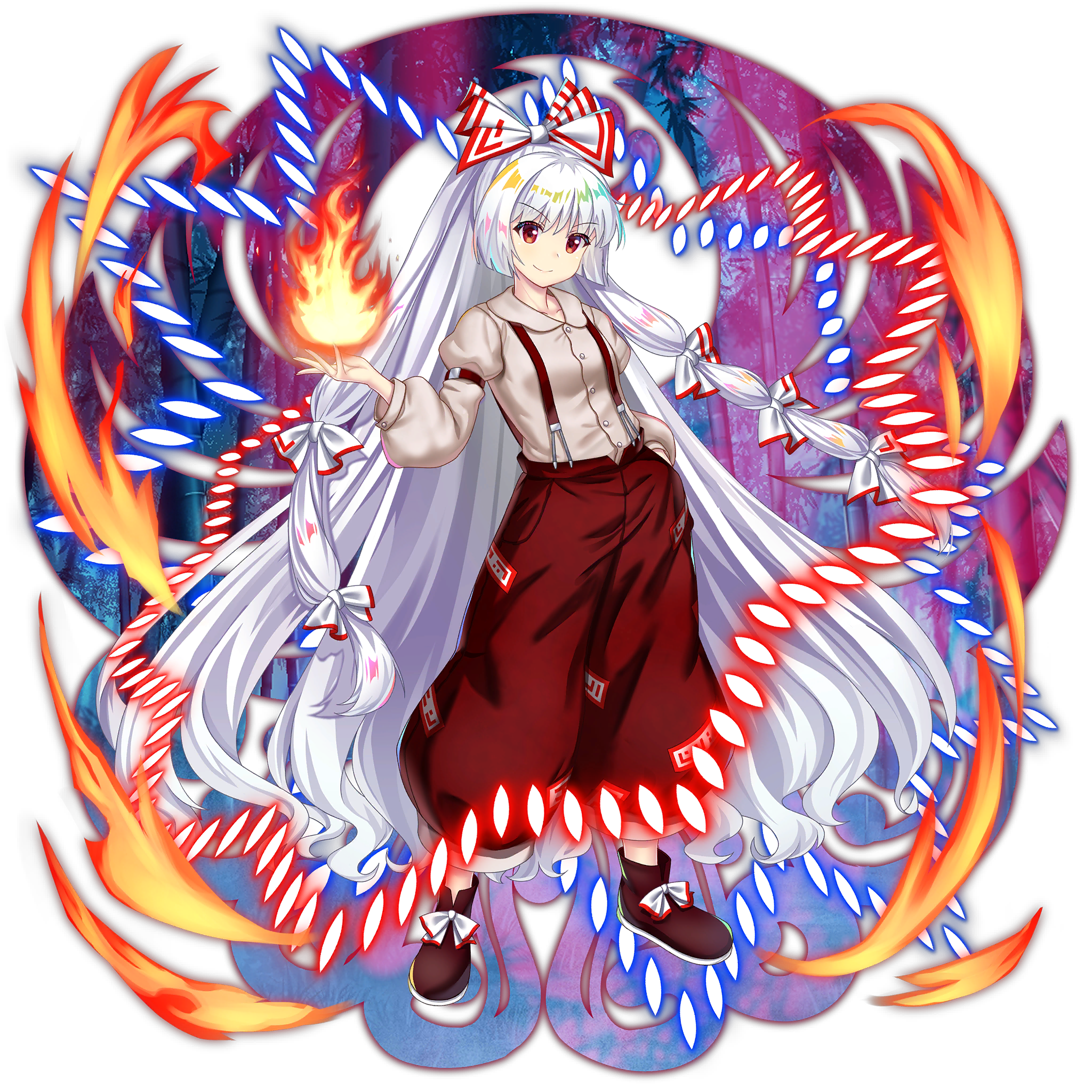 伙伴「藤原妹红」立绘
