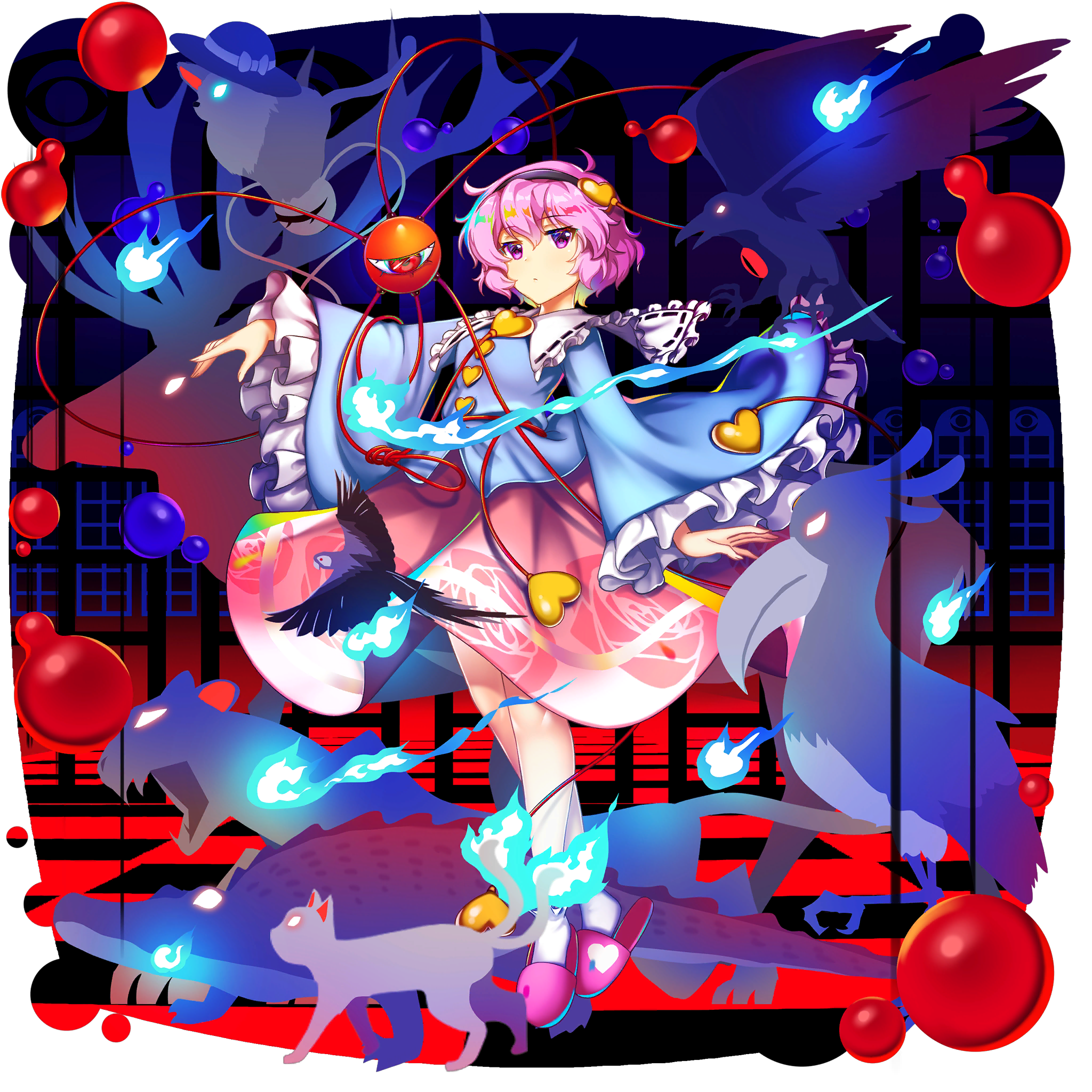 伙伴「古明地觉」立绘