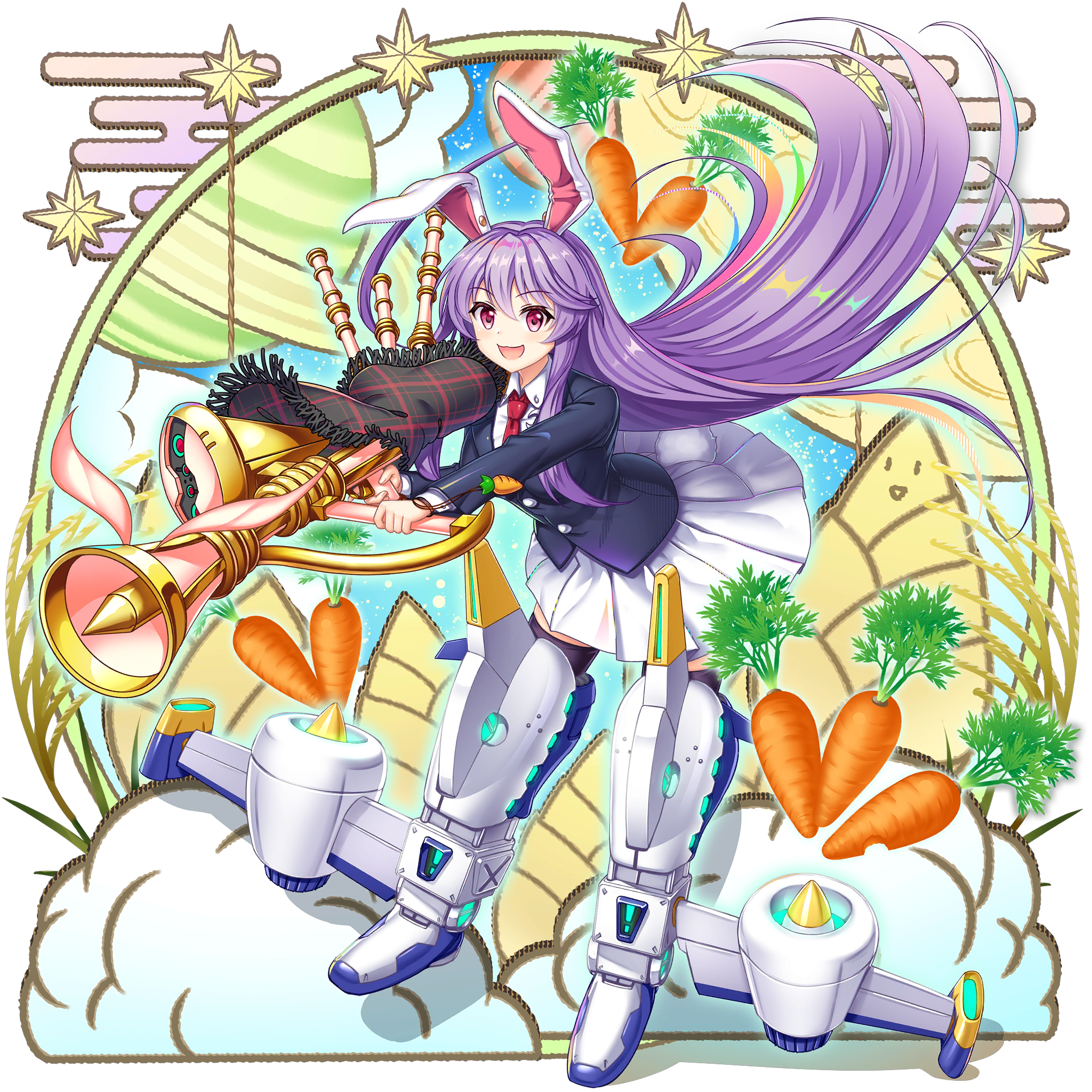 伙伴「铃仙·优昙华院·因幡」立绘