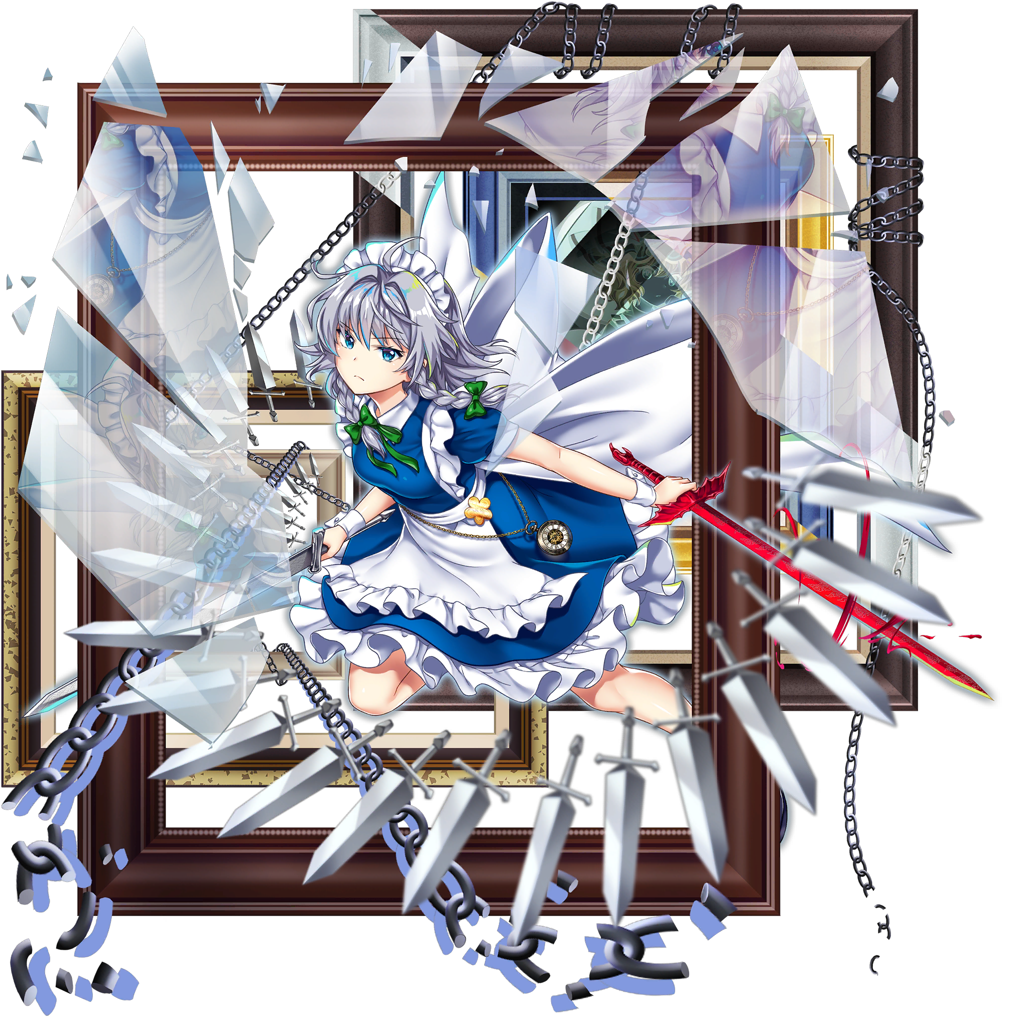 伙伴「十六夜咲夜」立绘