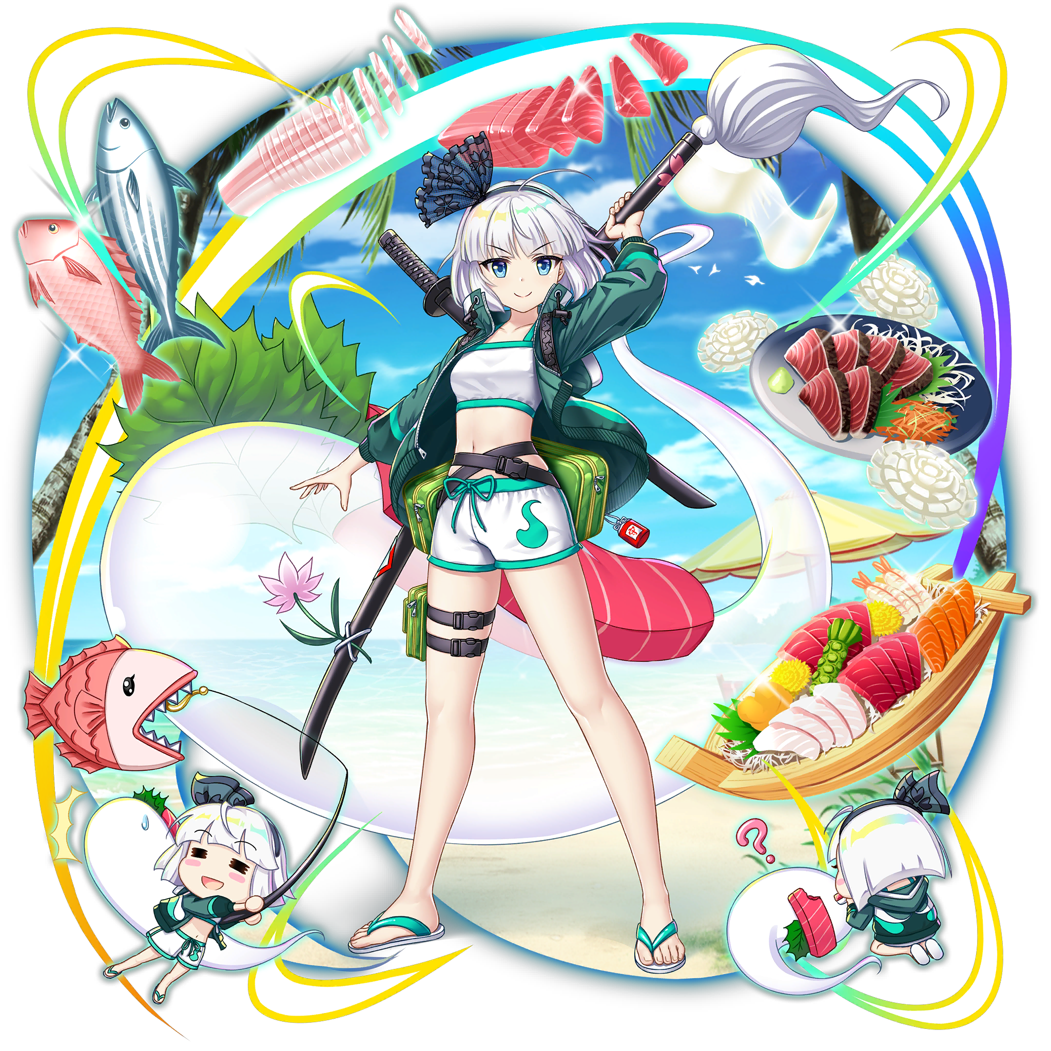 伙伴「魂魄妖梦」立绘