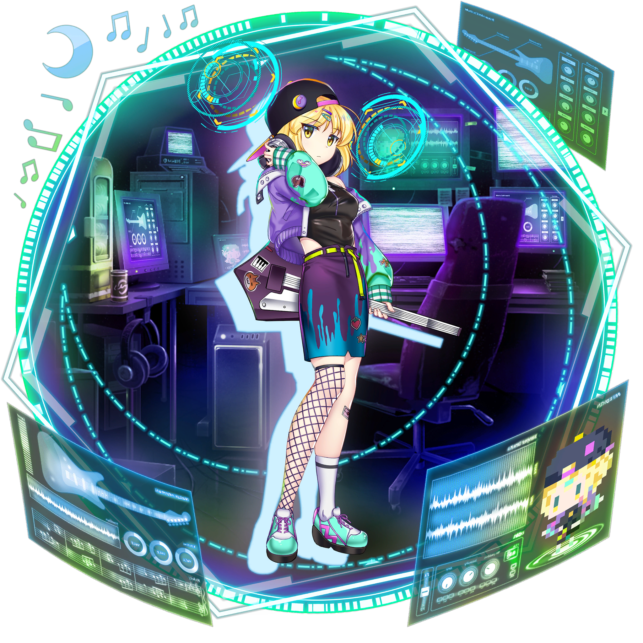 伙伴「露娜萨·普莉兹姆利巴」立绘