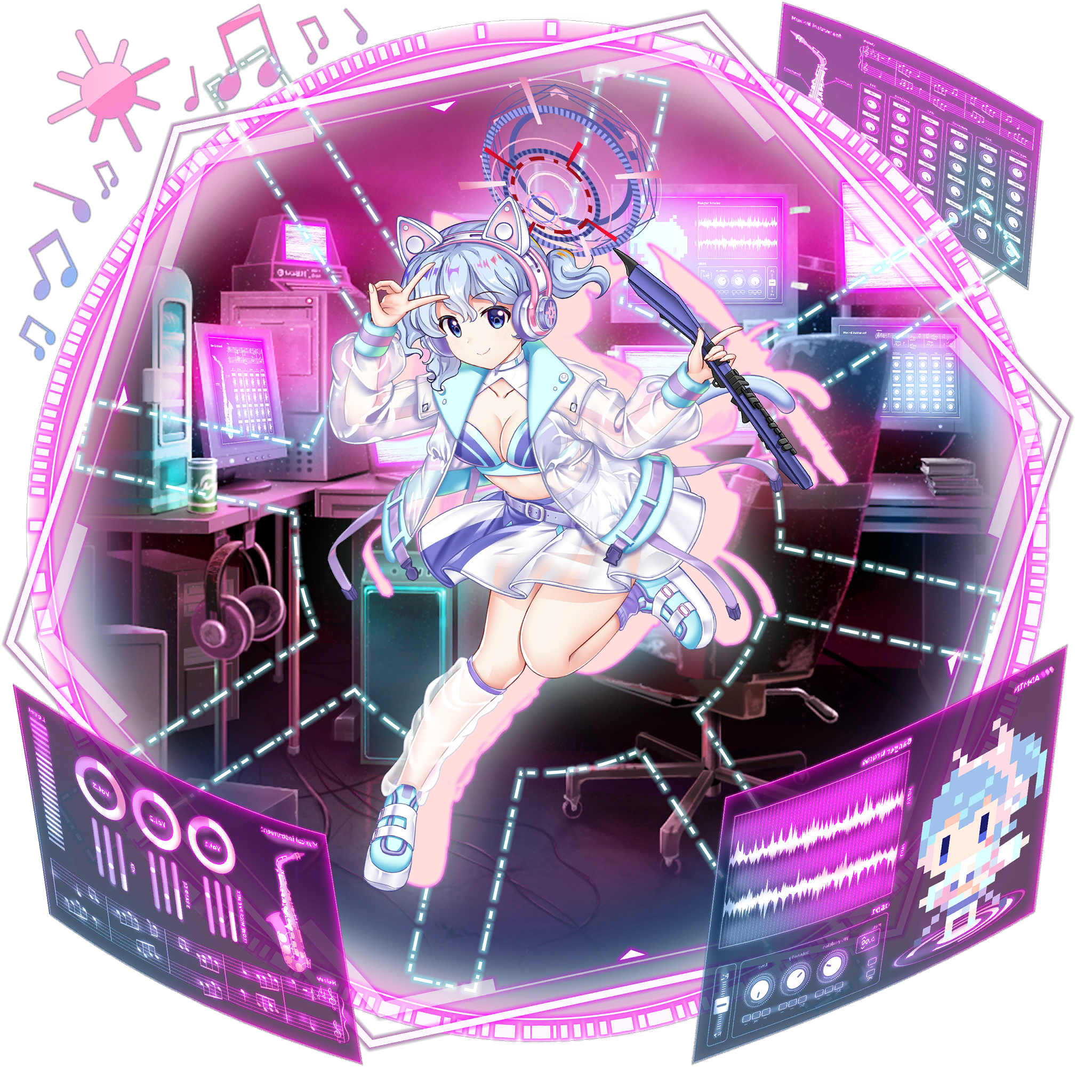 伙伴「梅露兰·普莉兹姆利巴」立绘