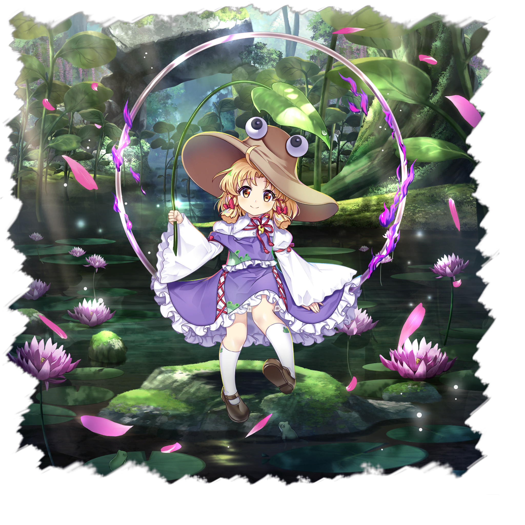 伙伴「洩矢诹访子」立绘