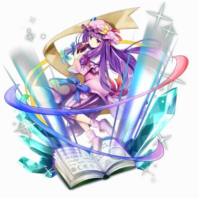 伙伴「帕秋莉·诺蕾姬」立绘