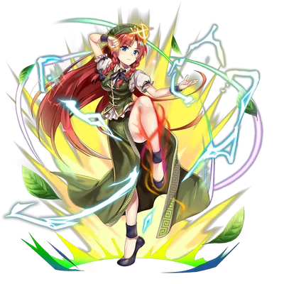 伙伴「红美铃」立绘