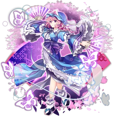 伙伴「西行寺幽幽子」立绘