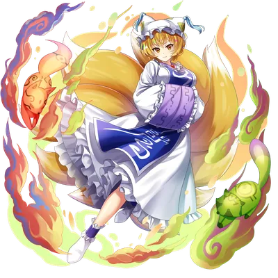 伙伴「八云蓝」立绘