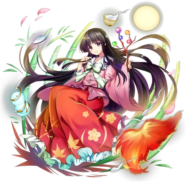 伙伴「蓬莱山辉夜」立绘