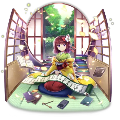 伙伴「稗田阿求」立绘