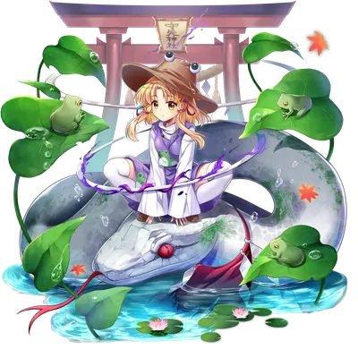 伙伴「洩矢诹访子」立绘
