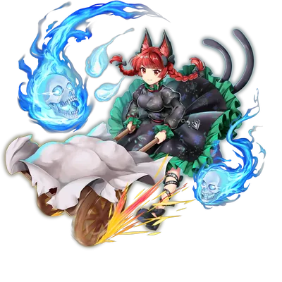 伙伴「火焰猫燐」立绘