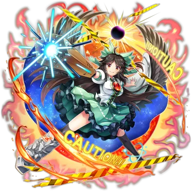 伙伴「灵乌路空」立绘
