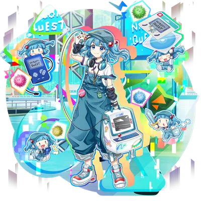 伙伴「河城荷取」立绘