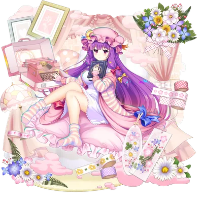 伙伴「帕秋莉·诺蕾姬」立绘