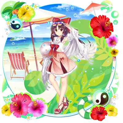 伙伴「博丽灵梦」立绘