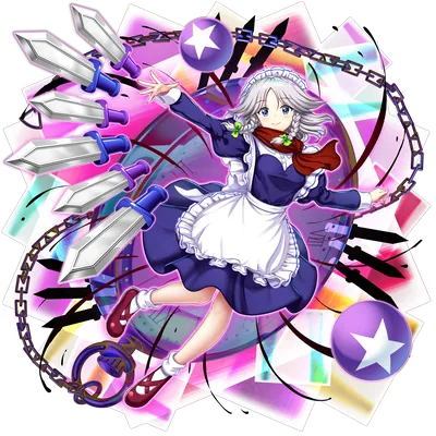 伙伴「十六夜咲夜」立绘